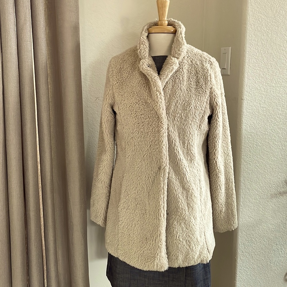 TRIPLESTAR Soft Faux Fur Coat with Cheetah lining.